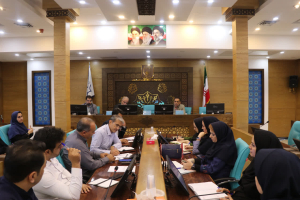 برگزاری جلسه هماهنگی سرشماری عمومی نفوس و مسکن (ثبتی-مبنا) سال ۱۴۰۵ در مرکز بهداشت استان