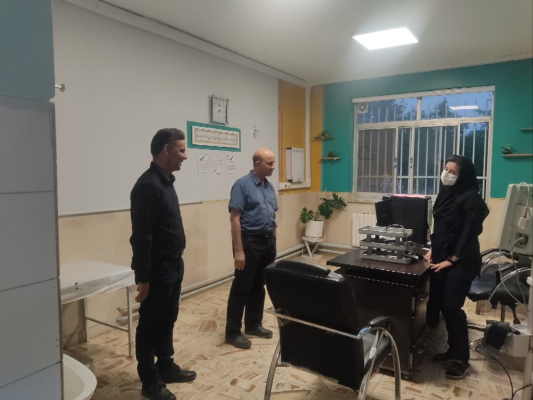 بازدید مشاور وزیر بهداشت