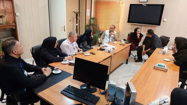 جلسه هماهنگی بین‌بخشی و ارتقای سطح خدمات سلامت در راستای برنامه پزشک خانواده و نظان ارجاع شهرستان فلاورجان