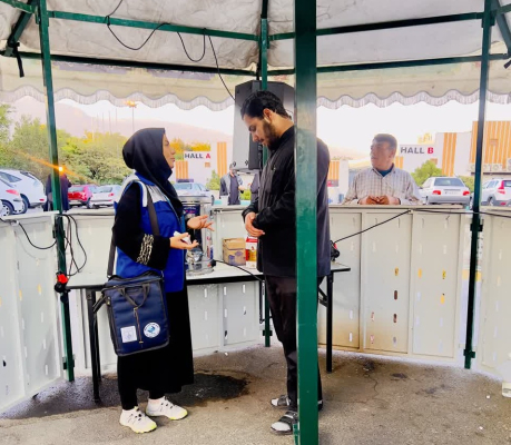 نظارت‌های بهداشتی کارشناسان بهداشت محیط بر محل استقرار شرکت‌کنندگان مراسم تشییع رهبر شهید انقلاب 