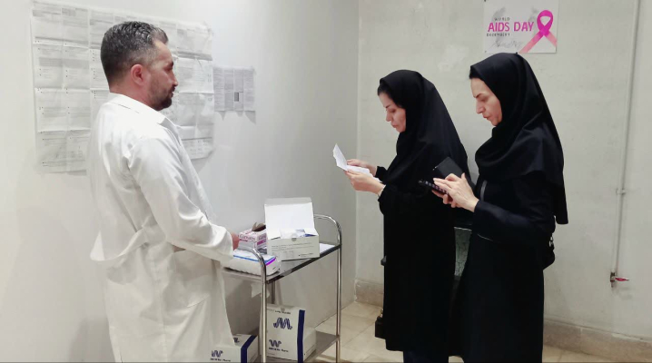 بازدید از مرکز کاهش آسیب شهرستان فولادشهر