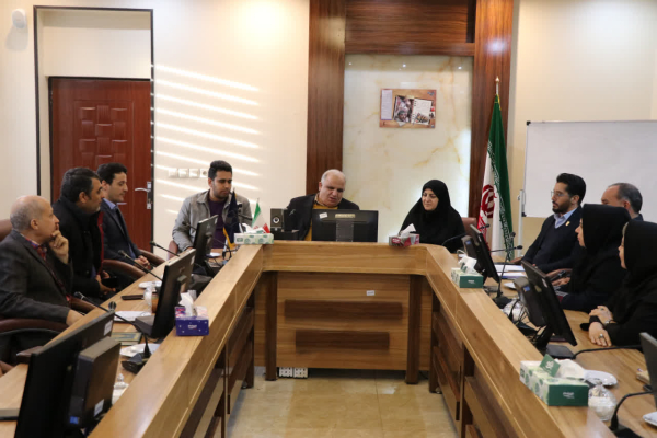 آیین تکریم و معارفه سرپرست شبکه بهداشت و درمان شهرستان خمینی شهر