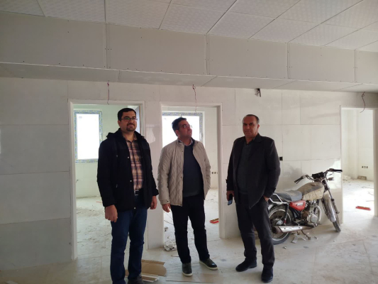 بازدید مدیریتی تیم نظارتی مرکز بهداشت استان از شبکه بهداشت و درمان شهرستان هرند 