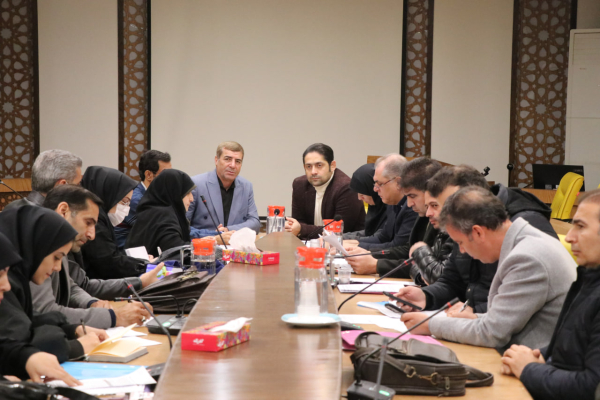 جلسه ساماندهی قراردادهای شرکتی مدیریت پیمان در شبکه های بهداشت و درمان تابعه دانشگاه