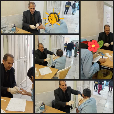 واکسیناسیون هپاتیت و بیماری‌یابی ایدز در کمپ ماده ۱۶ 