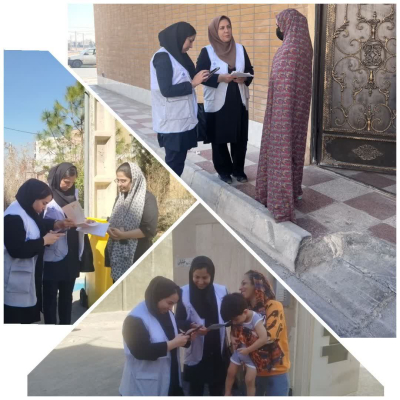 اجرای طرح پرسشگری ارزیابی واکسیناسیون کودکان و مادران درشهرستان برخوار اسفند ۱۴۰۴