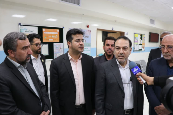  بازدید معاون وزیر بهداشت از شهرستان برخوار