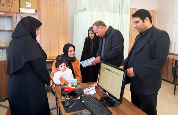 بازدید مدیر گروه توسعه شبکه مرکز بهداشت استان از مراکز بهداشتی و درمانی شهرستان کوهپایه