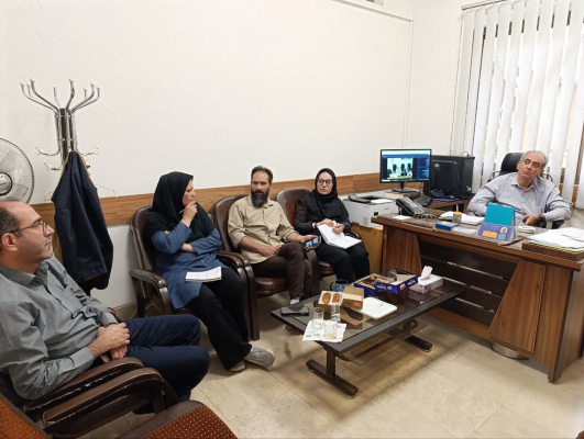 جلسه هماهنگی گروه مدیریت بیماریهای واگیر  و مشارکت در نشست کشوری مرکز مدیریت بیماری‌های واگیر کشور