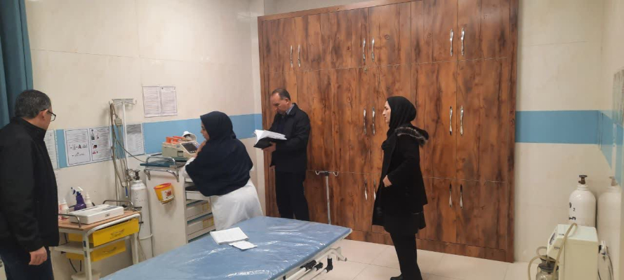 بازدید مدیر گروه توسعه شبکه مرکز بهداشت استان از روند ارائه خدمات بهداشتی درمانی در شبکه بهداشت و درمان شهرستان برخوار