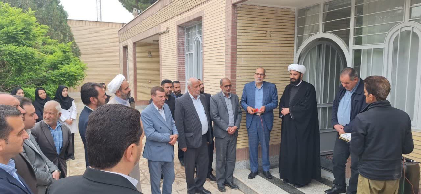 آیین افتتاح پروژه نوسازی و تجهیز پانسیون پزشکان مرکز خدمات جامع سلامت دهسرخ برگزار شد
