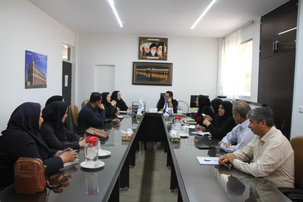 پایش هفتگی برنامه پزشکی خانواده و نظام ارجاع با حضور کارشناسان معاونت بهداشت و درمان از شهرستان فلاورجان
