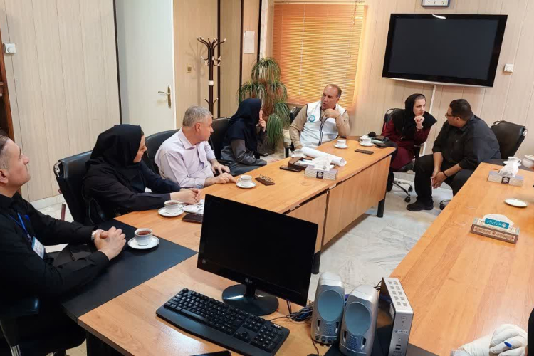 جلسه هماهنگی بین‌بخشی و ارتقای سطح خدمات سلامت در راستای برنامه پزشک خانواده و نظان ارجاع شهرستان فلاورجان