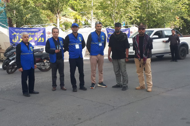 بازدید مدیرکل دفتر امور امنیتی و انتظامی استانداری اصفهان از ایستگاه‌های سلامت معاونت بهداشت دانشگاه علوم پزشکی اصفهان