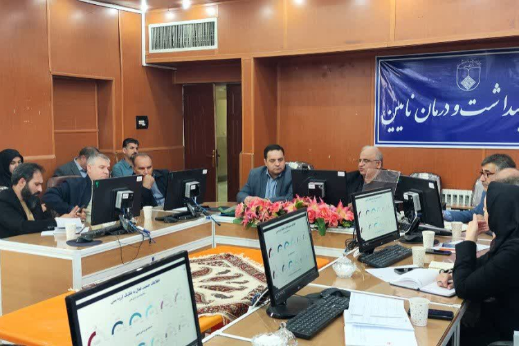 بازدید مدیریتی تیم نظارتی مرکز بهداشت استان از شبکه بهداشت و درمان شهرستان نایین