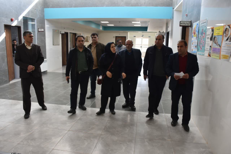  بازدید معاون اجرایی و کارشناسان مرکز مدیریت شبکه وزارت متبوع  