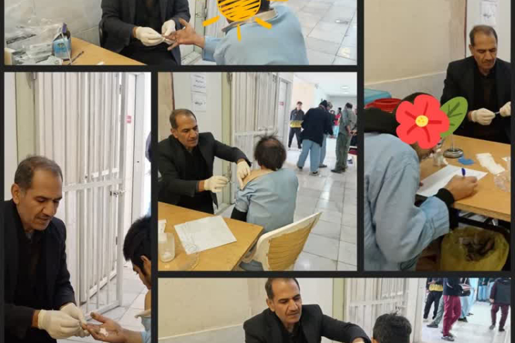 واکسیناسیون هپاتیت و بیماری‌یابی ایدز در کمپ ماده ۱۶ 