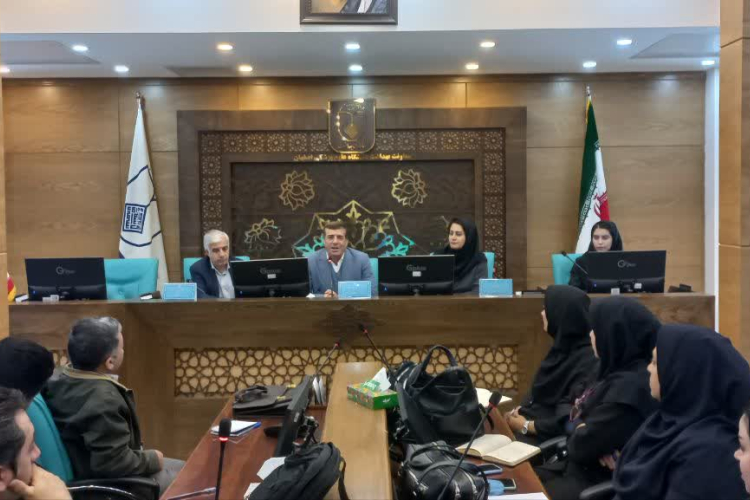 برگزاری جلسه هماهنگی پایان سال گروه مدیریت خطر بلایا، حوادث وپدافند غیرعامل