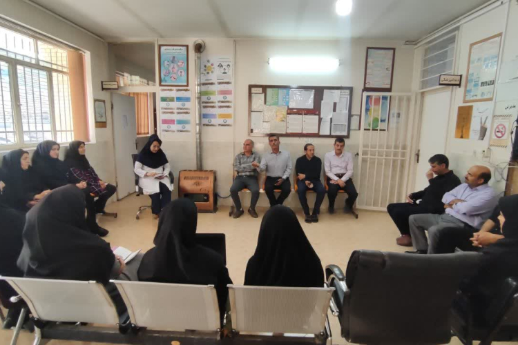 برگزاری نشست تخصصی پیگیری مصوبات برنامه SDH در شهر طاد با حضور مسئولین اجرایی