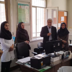 بازدید مدیرکل دفتر مدیریت بیماری‌های غیرواگیر وزارت بهداشت از روند غربالگری سرطان در مرکز پزوه