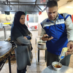 بازدید کارشناسان بهداشت محیط مرکز بهداشت استان از مراکز بین راهی جاده شهرضا-شیراز