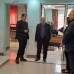 بازدید کارشناس  دفتر معاون بهداشت وزارت متبوع از شبکه بهداشت و درمان شهرستان خوانسار