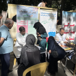  برگزاری همایش پیاده‌روی فرهنگیان در اصفهان، همراه با ارائه خدمات رایگان بهداشتی 