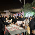 برپایی میز خدمت سلامت به مناسبت هفته سلامت و هفته جمعیت