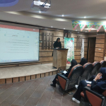 جلسه آموزشی توانمندسازی پرسنل بهداشت حرفه‌ای در حوزه پزشکی خانواده و نظام ارجاع شهرستان فلاورجان