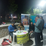 برپایی میز خدمت شبکه بهداشت و درمان شهرستان فلاورجان