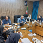 بازدید مدیریتی تیم نظارتی مرکز بهداشت استان از شبکه بهداشت و درمان شهرستان چادگان