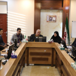 آیین تکریم و معارفه سرپرست شبکه بهداشت و درمان شهرستان خمینی شهر