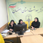  جلسه وبینار جهت مدیران بهورزی و رابطین اموزش شهرستانها