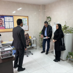 بازدید تیم مرکز بهداشت استان از مرکز شبانه روزی و مرکز منتخب بحران شهرستان 