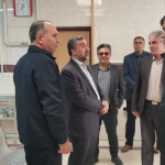  بازدید معاون بهداشت دانشگاه و رئیس مرکز بهداشت استان از شبکه بهداشت‌ و‌ درمان فریدن 