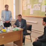  بازدید معاون اجرایی  مرکز بهداشت استان از مرکز خدمات جامع سلامت گلشن