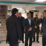  بازدید معاون بهداشت دانشگاه و رئیس مرکز بهداشت استان از شبکه بهداشت‌ و‌ درمان فریدونشهر