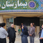 بازدید و دیدار نوروزی ریاست دانشگاه علوم پزشکی اصفهان از بیمارستان شهدای دهاقان