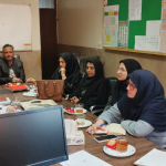 بازدید کارشناسان مرکز بهداشت استان از شبکه بهداشت و درمان شهرستان دهاقان