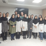 بازدید رئیس  گروه امور آزمایشگاه های مرکز بهداشت استان  از آزمایشگاه بیماریهای رفتاری مرکز خدمات جامع سلامت نواب صفوی
