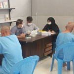 بازدید و بررسی غرابلگری مددجویان معتادین متجاهر 