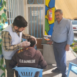 برگزاری دوره آموزش بهداشت فردی و غربالگری پدیکلوز در کمپ اعتیاد توسط تیم غربالگری شبکه  بهداشت و درمان شهرستان برخوار