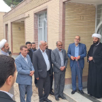 آیین افتتاح پروژه نوسازی و تجهیز پانسیون پزشکان مرکز خدمات جامع سلامت دهسرخ برگزار شد