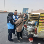 بازدید معاون فنی استان از روند اجرای طرح تشدید نظارت در شهرستان شاهین شهر و میمه