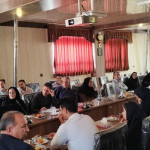 بازدید معاون فنی و کارشناسان معاونت بهداشت از شبکه بهداشت و درمان دهاقان