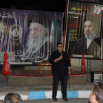 حضور مدیر شبکه بهداشت فلاورجان در جمع مردم شهر طاد