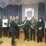 مراسم تکریم و معارفه سرپرست شبکه بهداشت و درمان شهرستان تیران و کرون برگزار شد